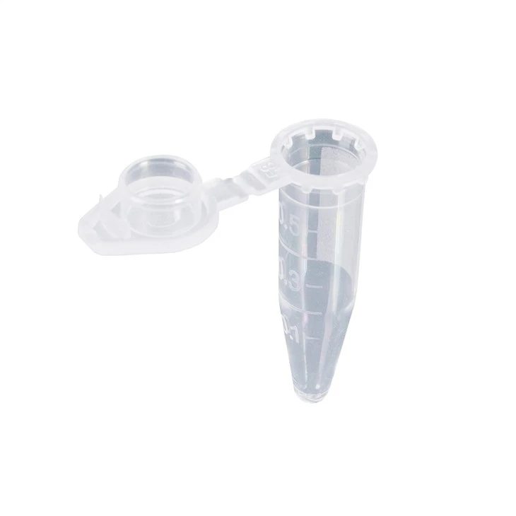 0.5ml Centrifuge Tube Laboratory Disposable Clear Plastic Micro Centrifuge Tube