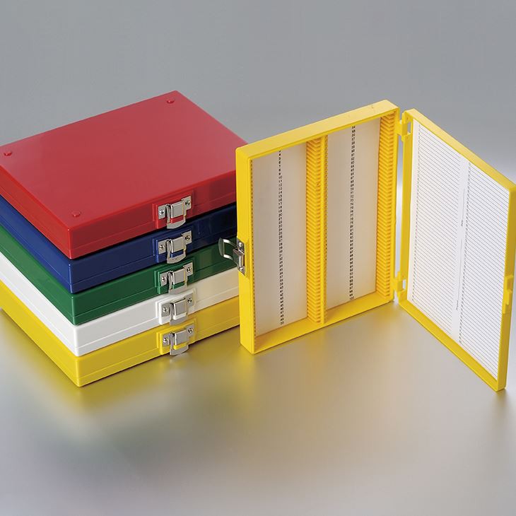 Biologix Slide Storage Boxes, 25/100 Place, Foam/Cork