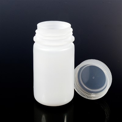 HDPE širokoústne reagenčné fľaštičky Jantárová 8 ml