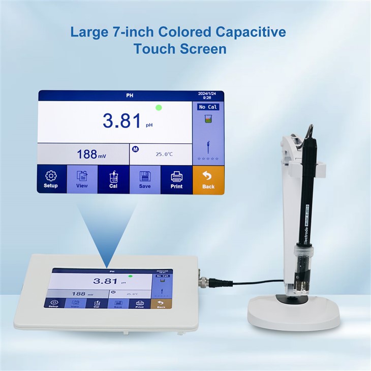 Touch Screen PH/Conductivity Meter
