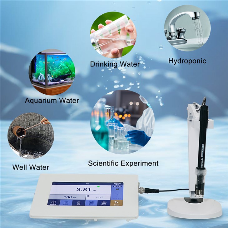Touch Screen PH/Conductivity Meter